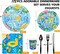 175Pcs Summer Pool Party Supplies Set 9"Summer Beach Dinner Plates 7"Pool Plates (Blue (or multi-colored with blue))